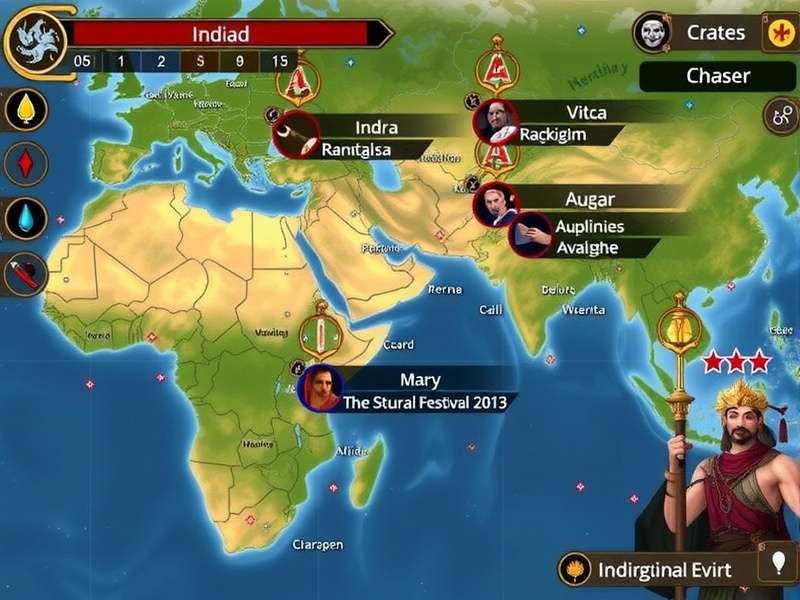 Mace Vanguard Conqueror Indian festival event